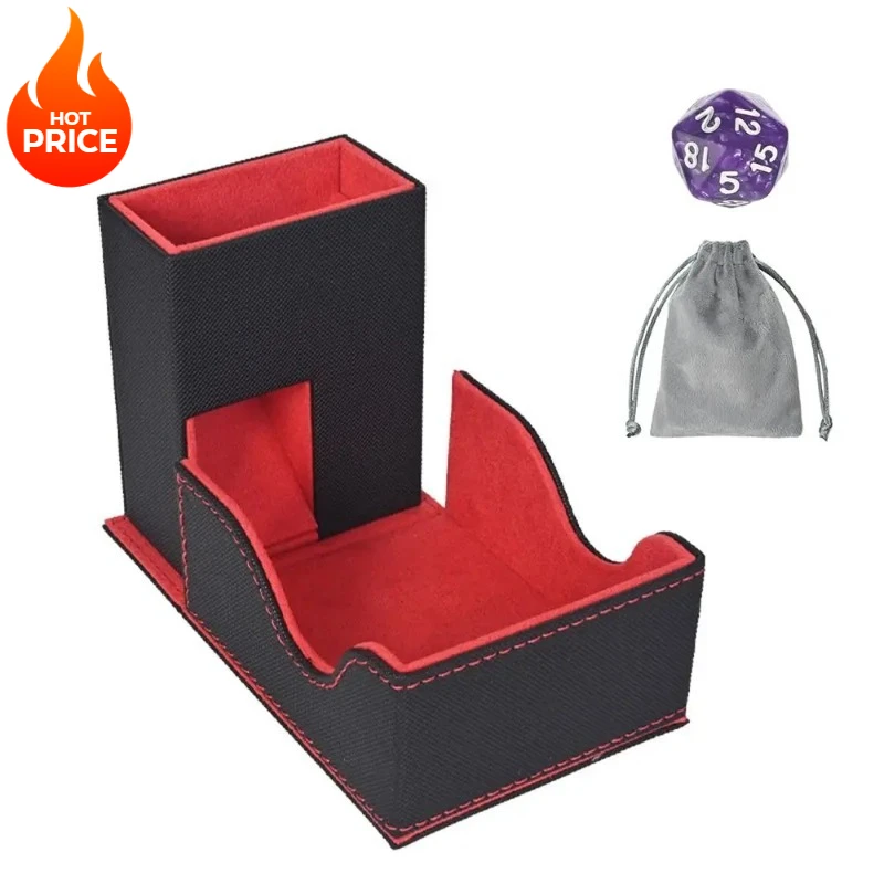 

Portable Folding Dice Tower Storage Tray for Tabletop Games RPG Script Killing DND - Dungeon and Dragon Desktop Game Props