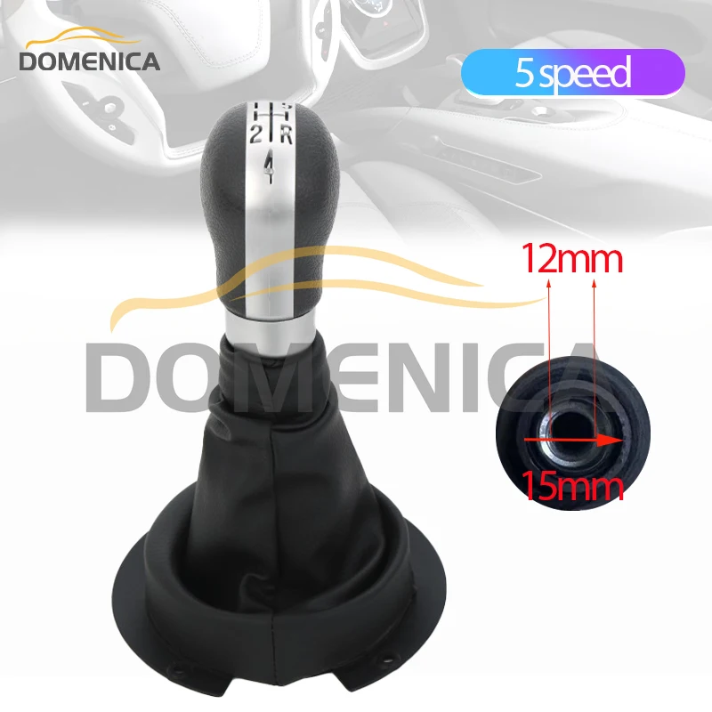 

New Manual Gear Shift Knob For Chery A1 5 Speed Shift lever set gear handball Dust Cover Gear Shift Knob Boot grey replacement