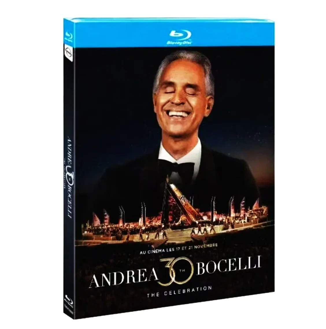 Andrea Bocelli 30: The Celebration (2024) 2-D New Sealed Box Set Blu-ray disc High Definition BD