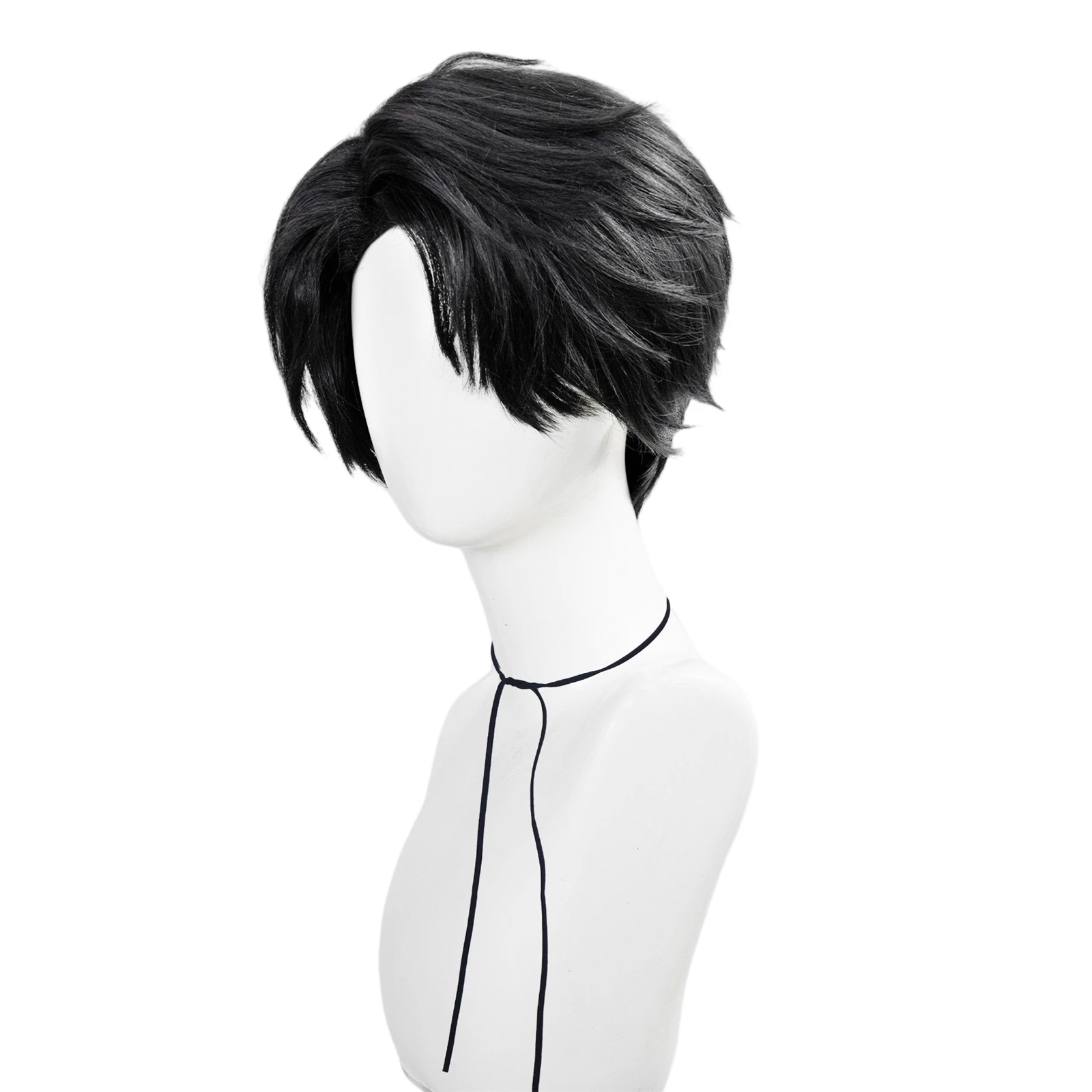 باروكات ساجا بويز كينيو جينو التأثيرية، باروكات شعر صناعية مقاومة للحرارة لحفلات الهالوين