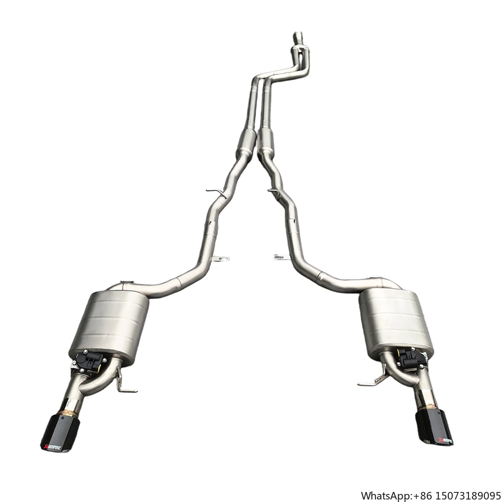 

Выхлопная система для F10/F11 535i N55 3.0T из нержавеющей стали SS304 с клапанами, дистанционным управлением, спортивный глушитель Catback