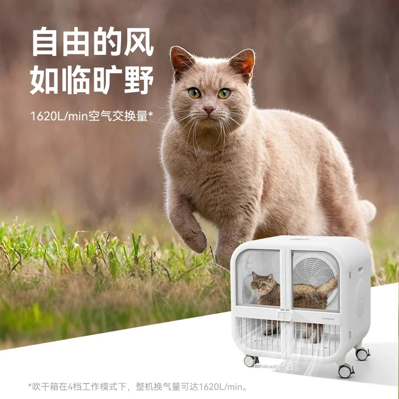 Pet drying box PD135 cat dog automatic blow dryer blowing water bath hair dryer hair dryer household