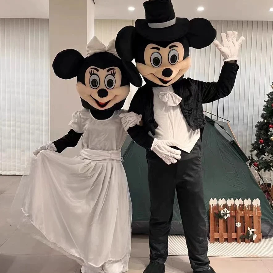 結婚式ミッキーミニーマスコット衣装漫画キャラクター大人のコスプレ