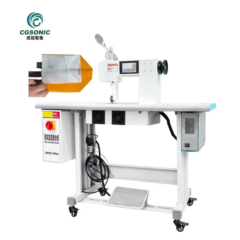 35KHz Ultrasonic Lace Machine Custom Ultrasonic Lace Cutting, Sealing, And Sewing Machine For Fabrics