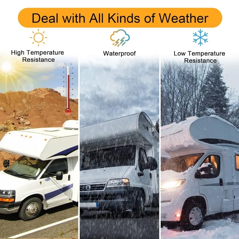 

2 шт. белая лента для крыши, герметичная лента для ремонта автофургонов, стоп-утечки крыши кемпера, устойчивая к ультрафиолетовому излучению, устойчивая к атмосферным воздействиям и надежная для кемпера