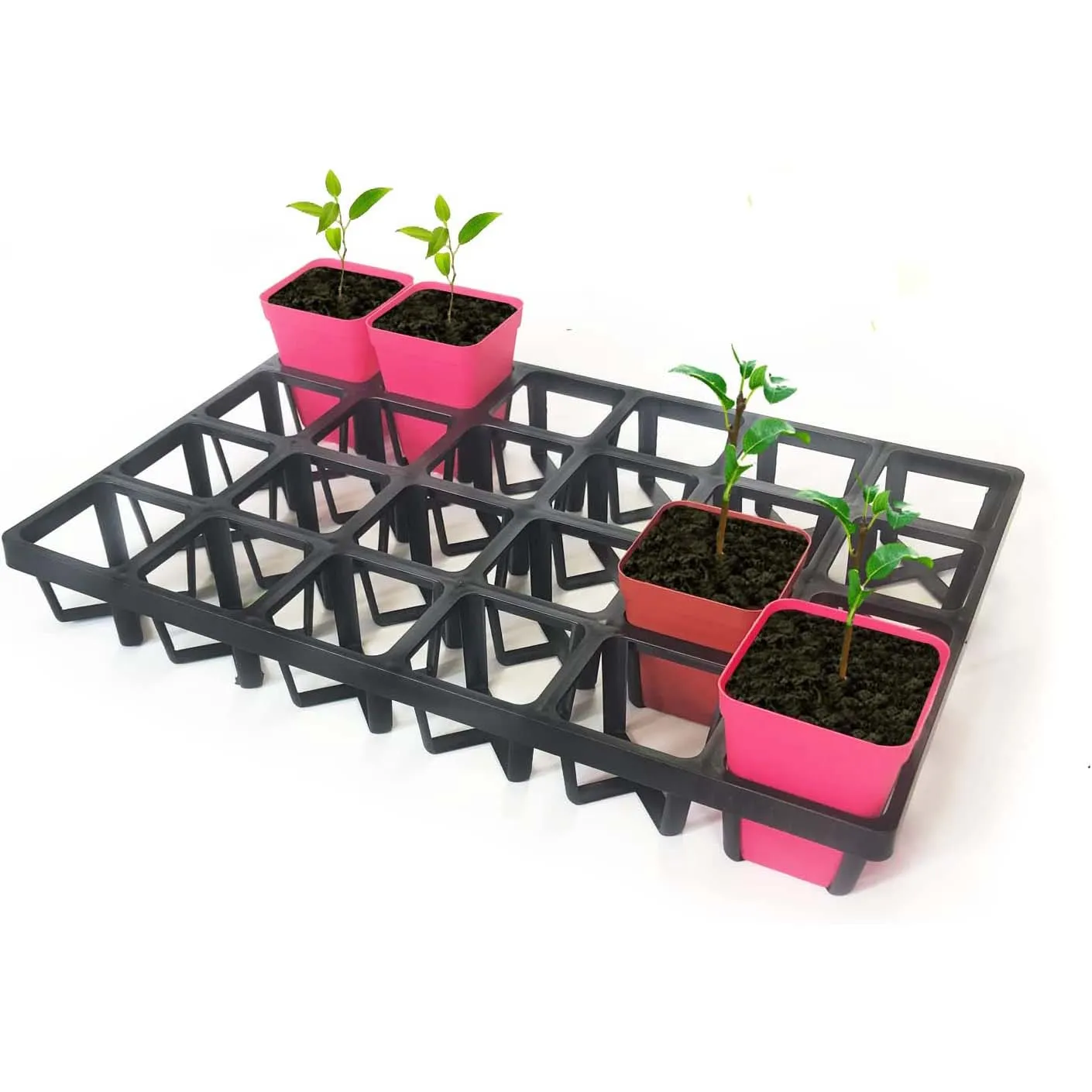 野菜苗トレイ 発芽苗床 植物排水可能スタータートレイ