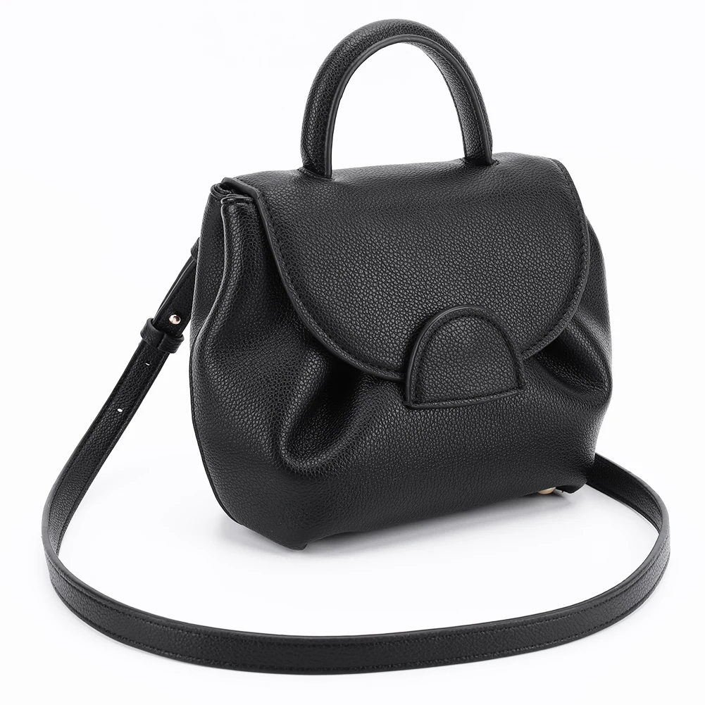 Elegancka torba damska jednokolorowa prosta mała torebka typu Tote PU skórzana modna torba typu Crossbody odpinany pasek luksusowe torby na ramię