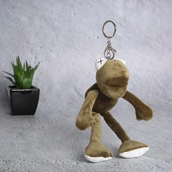 Long Legged Frog Plush Doll Pendant Bag Toy Key Chain Cute Plush Keychain
