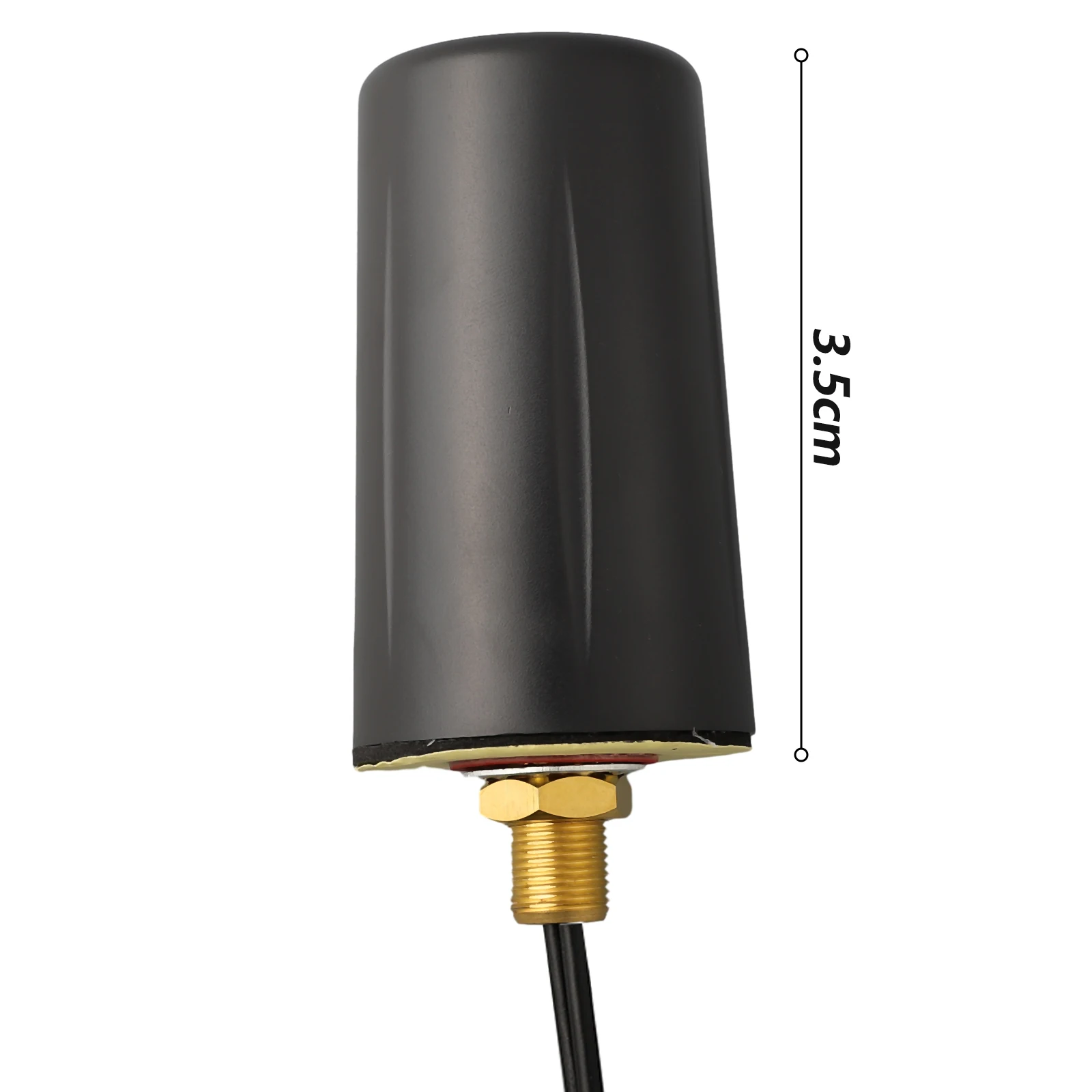 Kit de antena externa para veículo, exterior, interno, tipo rg174, 1 peça, cabo de 3 metros, 4.8x4.8x8.2 cm, antena móvel de banda larga
