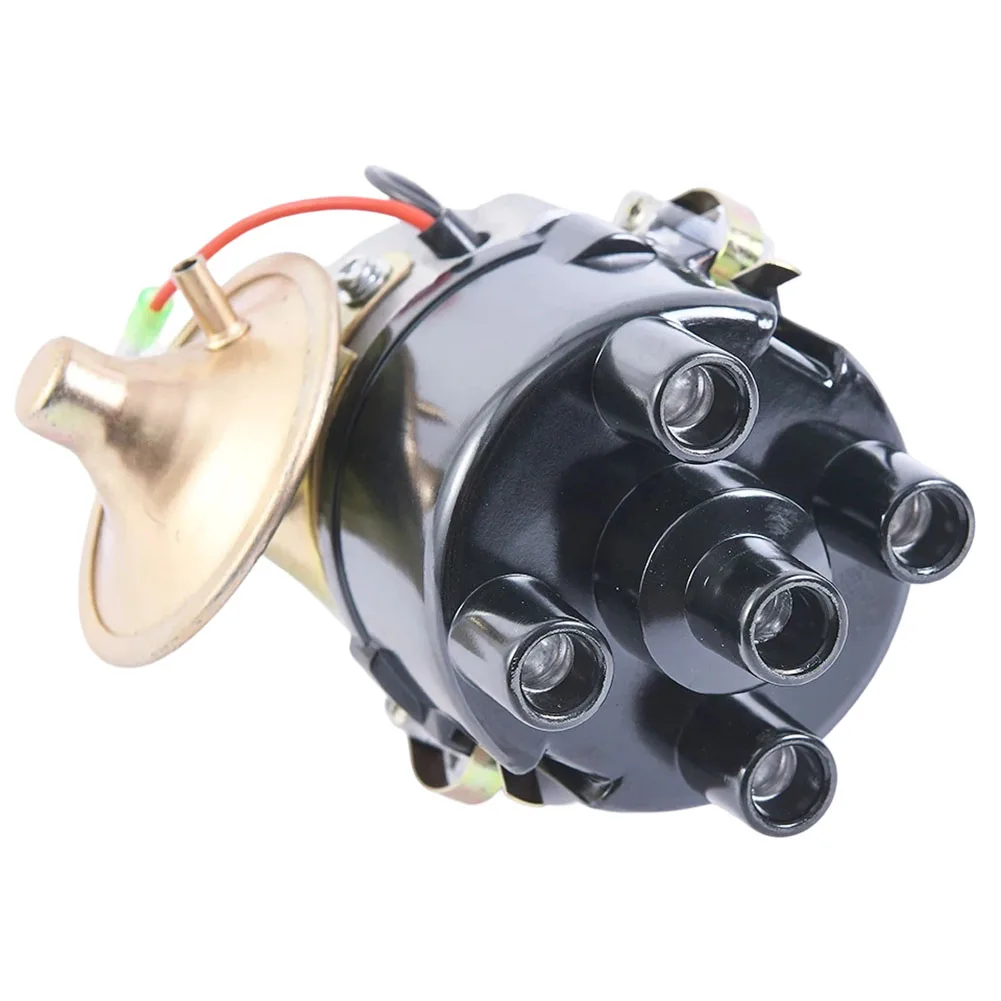 For Classic Car Restoration Ignition Distributor Replacement Module Decor Complete Kit With Cap Rivetless Rotor Arm