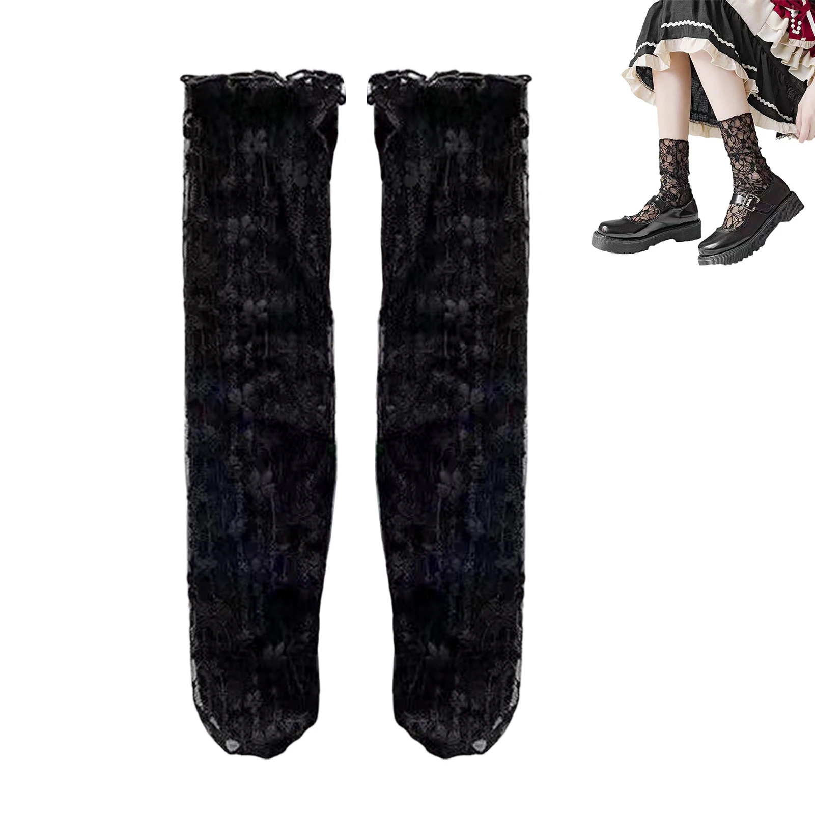 Женские-эластичные-кружевные-носки-с-цветочным-принтом-мягкие-дышащие-весенне-летние-кружевные-носки-штабелируемые-носки-до-середины-икры-для-большинства-видов-одинаковых-платьев