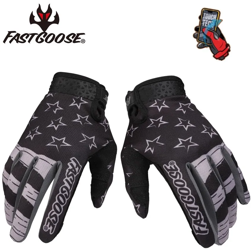 FASTGOOSE Motocross Gloves Touch Screen MTB Bike Cycling Glove Breathable Enduro BMX ATV Motocycle Off-road Guantes Mens Gloves view 6
