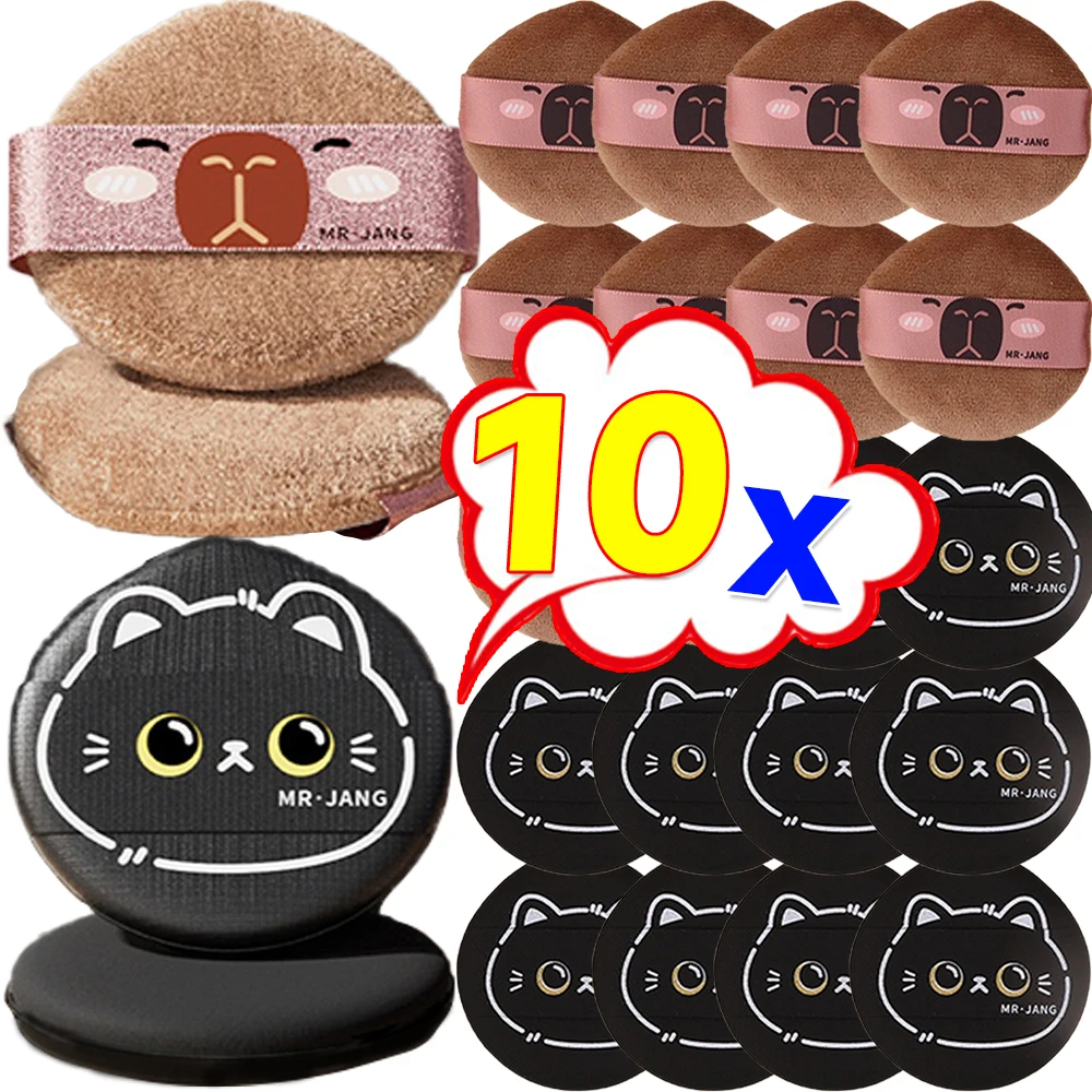

Sponge Puff Makeup Tools Powderdry Powder Velvet Mini Portable Reusable Dry Wet Dual-use Soft Cotton Face Cosmetics Makeup Tool