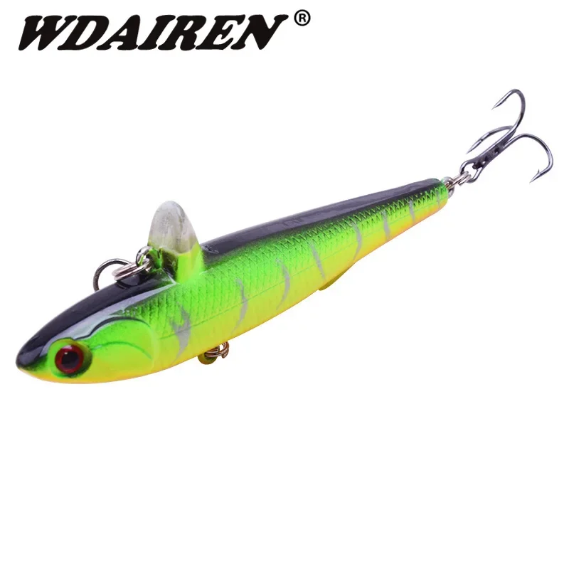 1 Pc 9cm 14g Sinking Pencil Fishing Lure 3D Eyes Minnow Artificial VIB Hard Bait Bass Pike Shad Lures Fishing Tackle WD-269