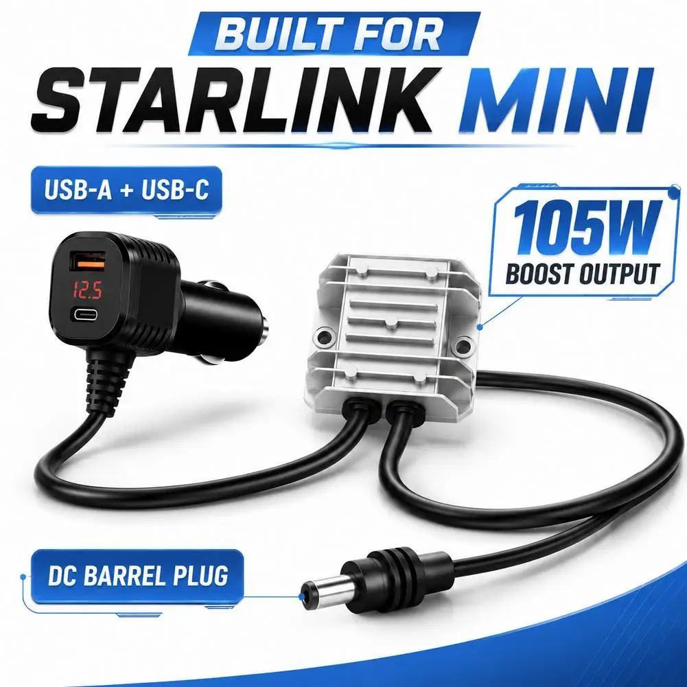 12V24V To 30V DC Step-up Power Supply Cable With Cigarette Lighter Plug, 10-28V To 30V 3.5A Conversion Kit 2/3/5M Wholesales