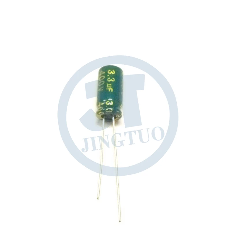 

20pcs 3.3uF400V 400V3.3uF 3.3MFD 400WV 6*11mm Radial Aluminum Electrolytic Capacitor