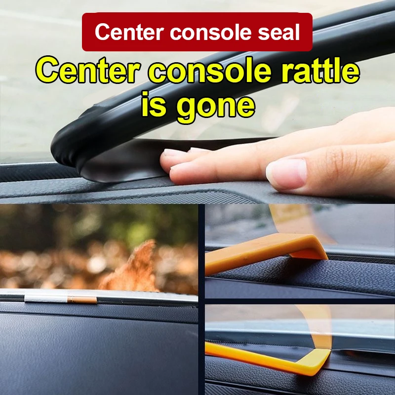 Bandes d'étanchéité pour voiture Toyota C-HR GR Sport AX20 2023 2024 2025, remplissage d'espace pour Console centrale, isolation phonique, accessoires en caoutchouc