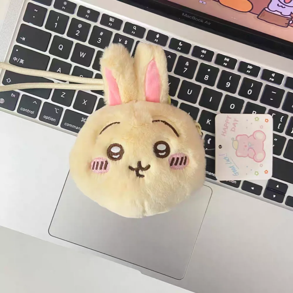 Cartoon Chiikawa Usagi Plüsch Puppe Geldbörse Kawaii Hachiware Student Rucksack Plüsch Dekorative Spielzeug Mädchen Geburtstag Geschenke