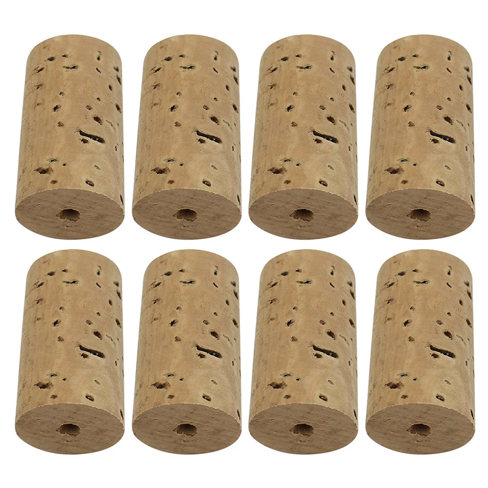 8 Pcs Flute Cork Accessories Plug for Musical Instrument Replacement Parts Instruments Plugs