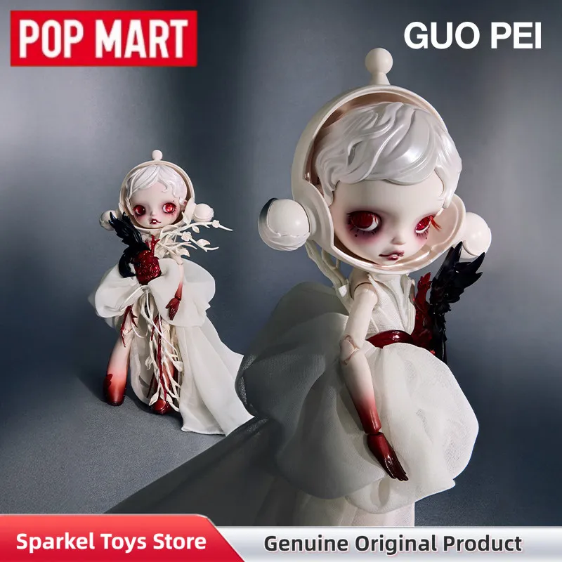 

POPMART Skullpanda × Guo Pei 1/6 Action Figure Home Decorations Art Toys Collect Ornaments Figure Doll Gift For Adult Blind Box