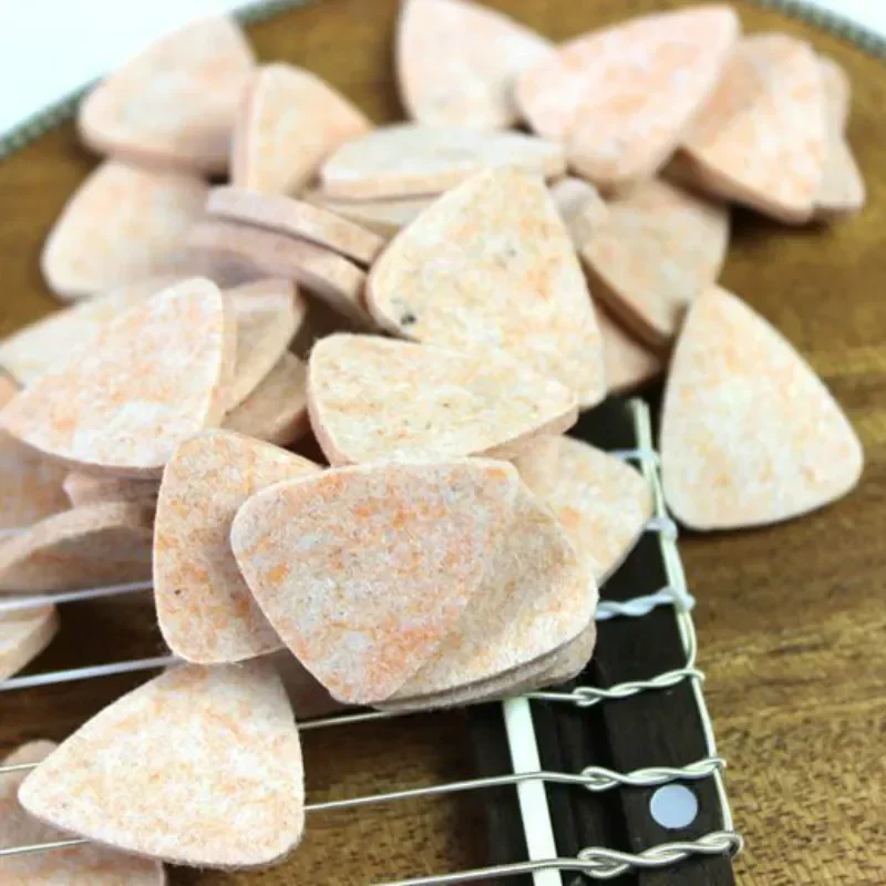 5pcs/lot Ukulele Pick Thickness 3mm Material Felt Exclusive Ukelele Picks for Stringed Instruments Ukulele Accessories