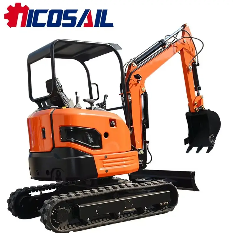 

The new mini excavator weighs 3 tons and has good performance and condition It is sold at the factory price
