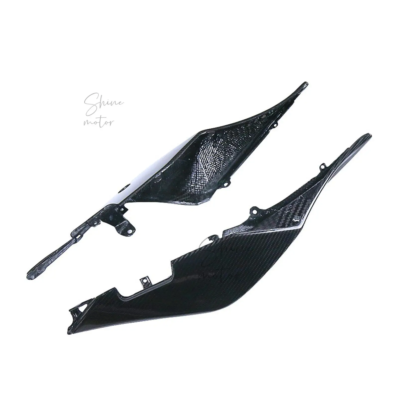 Carbon Fiber Motorcycle Rear Seat Tail Side Fairing for Aprilia RSV4 / RSV4 Factory / TUNNO V4 2021 2022 2023