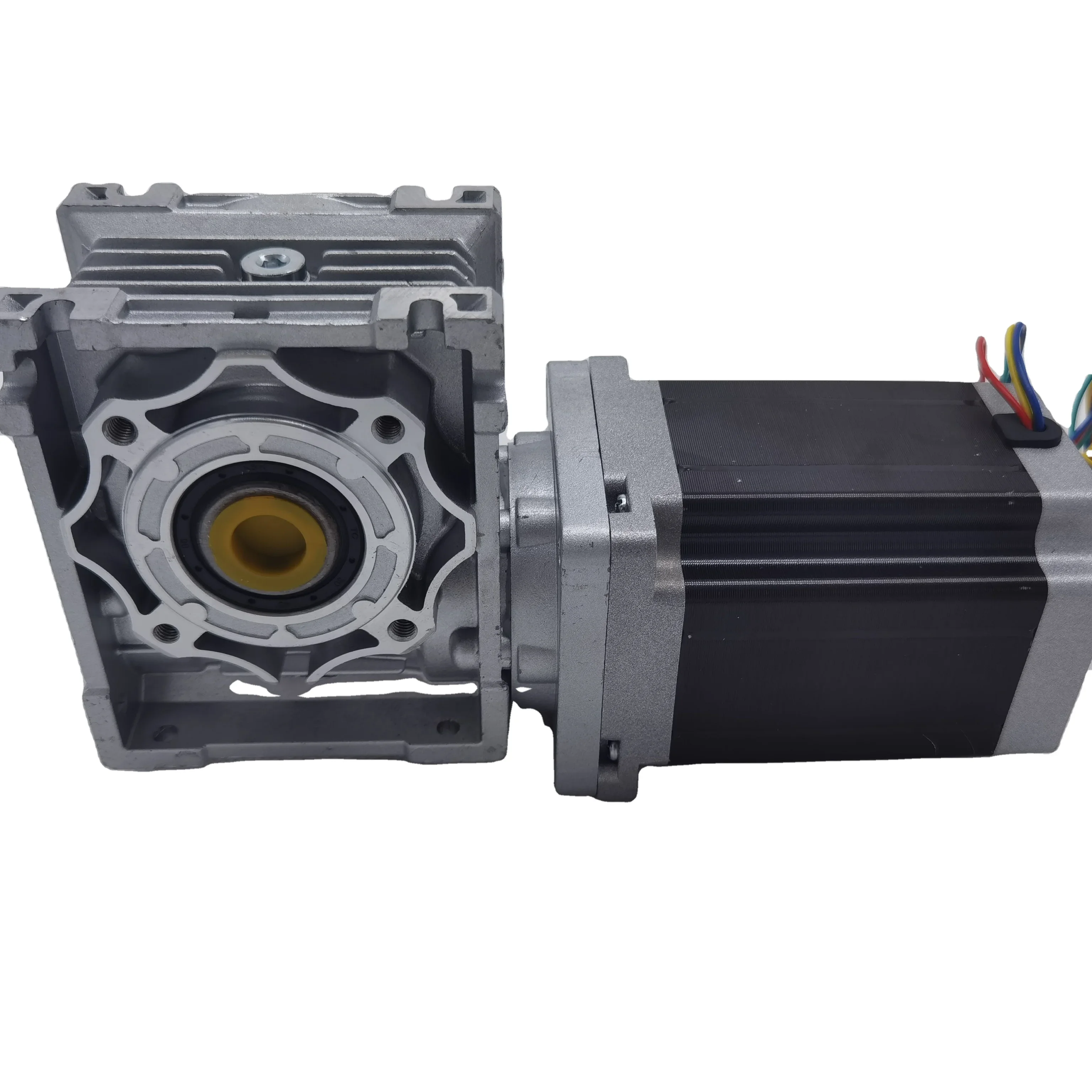 Комплект шагового двигателя с редуктором NMRV30 RV40 Гибридный шаговый двигатель Nema 23, имя 34 Шаговый двигатель