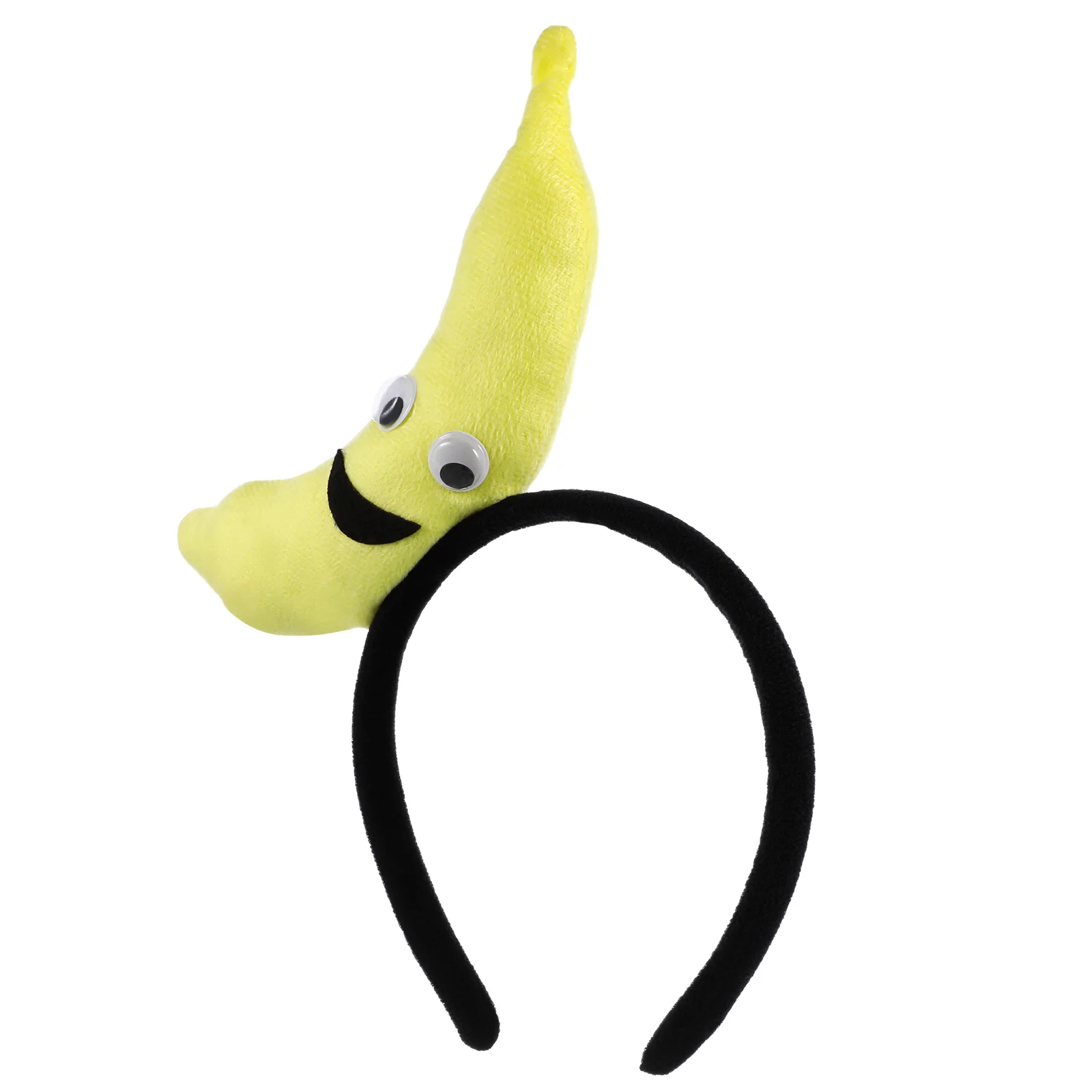 Banana Heads Performance Hair Hoop Hat Party Headwear Woman Kid Inflatable Costume