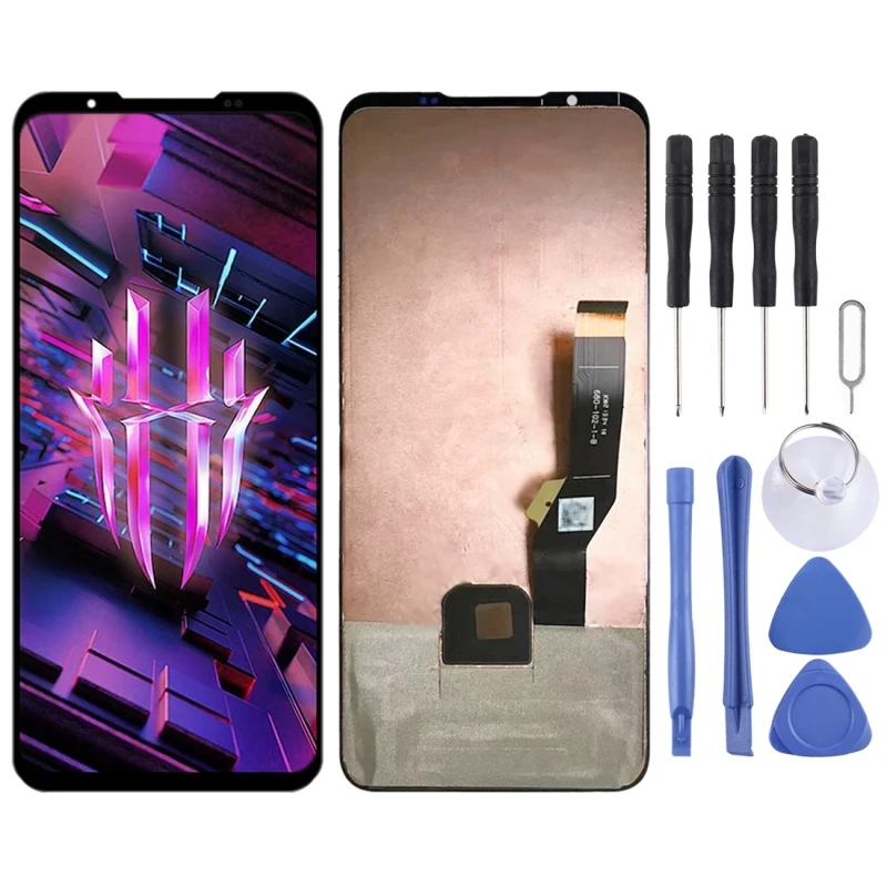 

AMOLED LCD Screen For ZTE Nubia Red Magic 7S Display Phone Touch Screen Repair Replacement Part with Digitizer Full Assembly