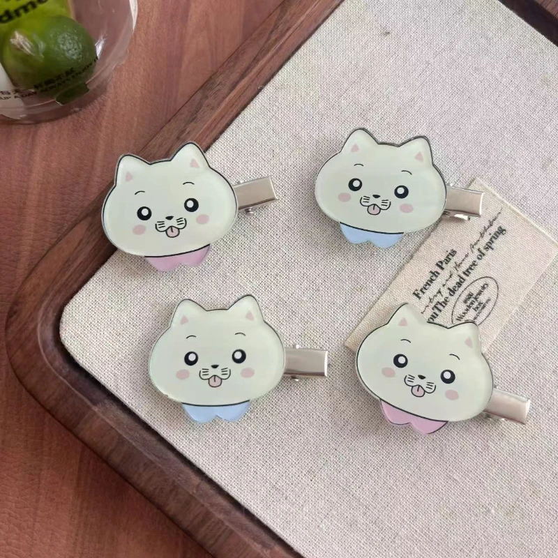 أنيمي الصيف هيكارو يموت تأثيري أغطية الرأس للجنسين Kawaii القط الصغير مشبك شعر دبوس الشعر مجوهرات إكسسوارات الشعر هدية الدعامة