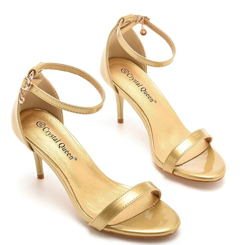 

Fashion Large Size 7cm Woman Sexy Dance Shoes Sandals Women Shoe Summer High Heels Stiletto Elegant Party Shoe