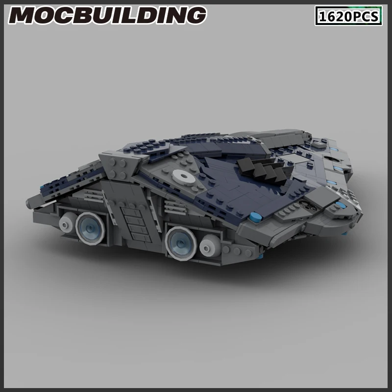 MOC Building Blocks Python Space Ship 1:250 Scale Model DIY Bricks Assemble Collection Toys Christmas Presents Birthday Gifts