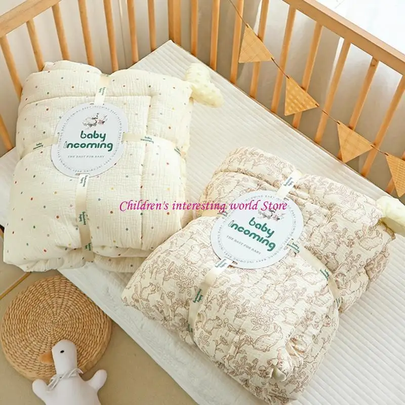 بطانية راحة سميكة من القطن بطانية سميكة لخريف الشتاء 425F