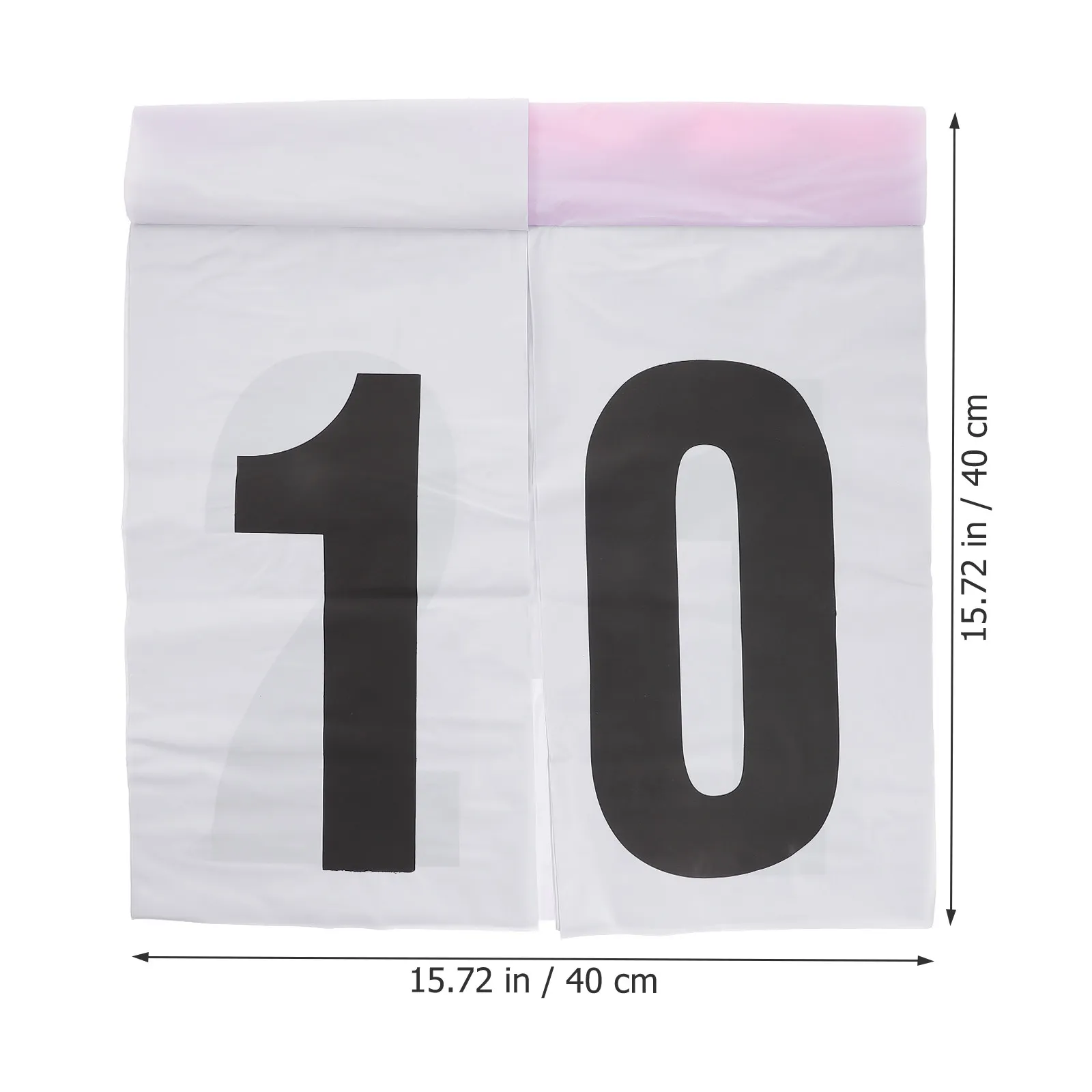 Portable 4-Digit Flip Scoreboard for Sports Games Basketball Competition Score Keeper Reusable Professional Table Scoreboard