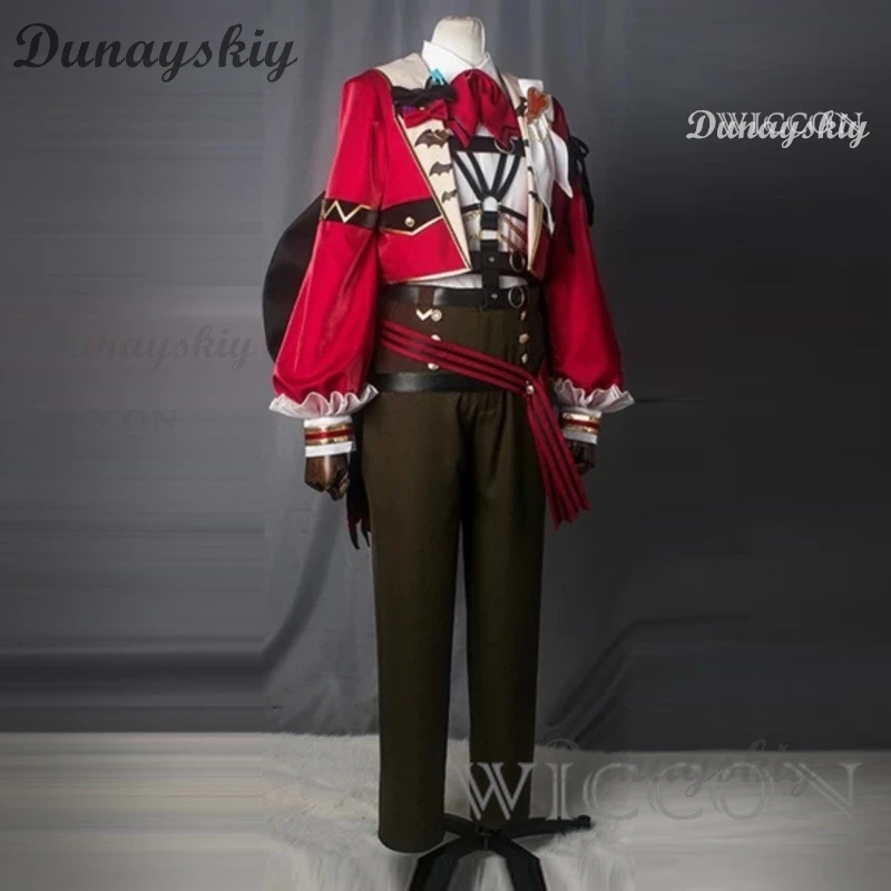 Ensemble Stars 2 Sakuma Ritsu Hidaka Hokuto Spiel Anzug Perücke wunderschöne Uniform Cosplay Kostüm Halloween Party Rollenspiel Outfit