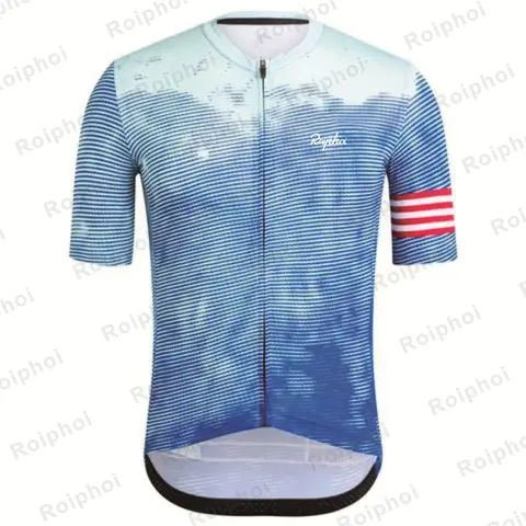 2023 ROIPHOI New Men's Summer Cycling Jersey Shirt Racing Sport Bicycle Shirt Ropa Ciclismo Pro Team MTB Bike JerseyCycling Wear