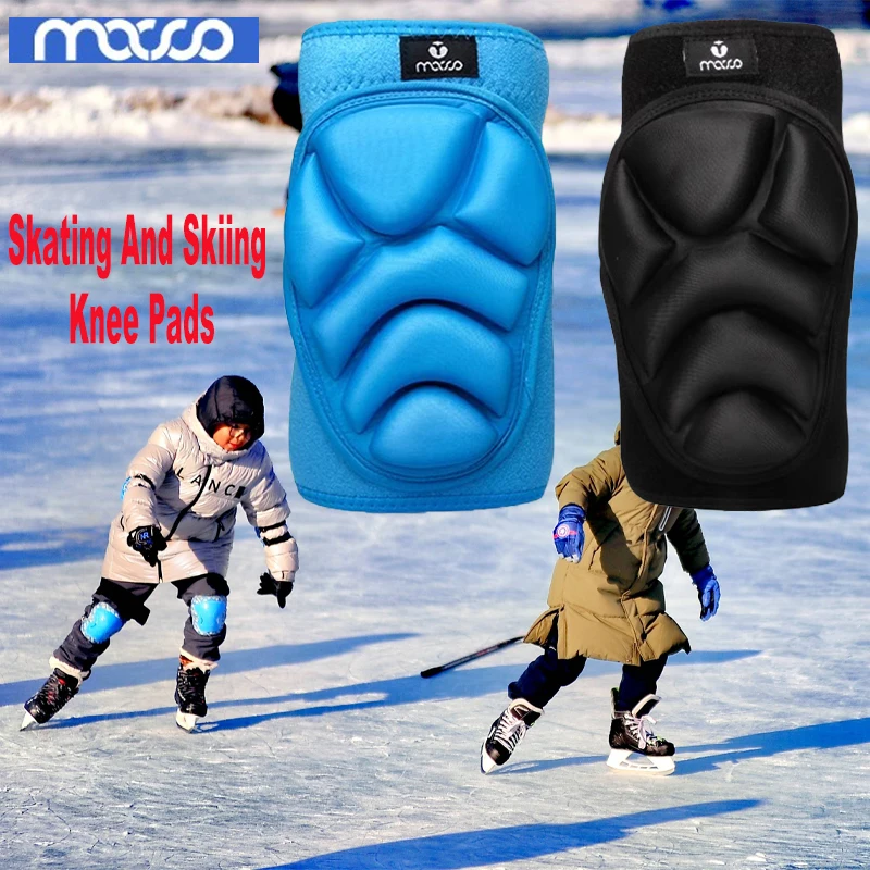 Skating and Skiing Knee Pad Children's Breathable Anti Fall Thick Soft Anti Out of Line EVA Knee Pads Ice Sports Protective Gear