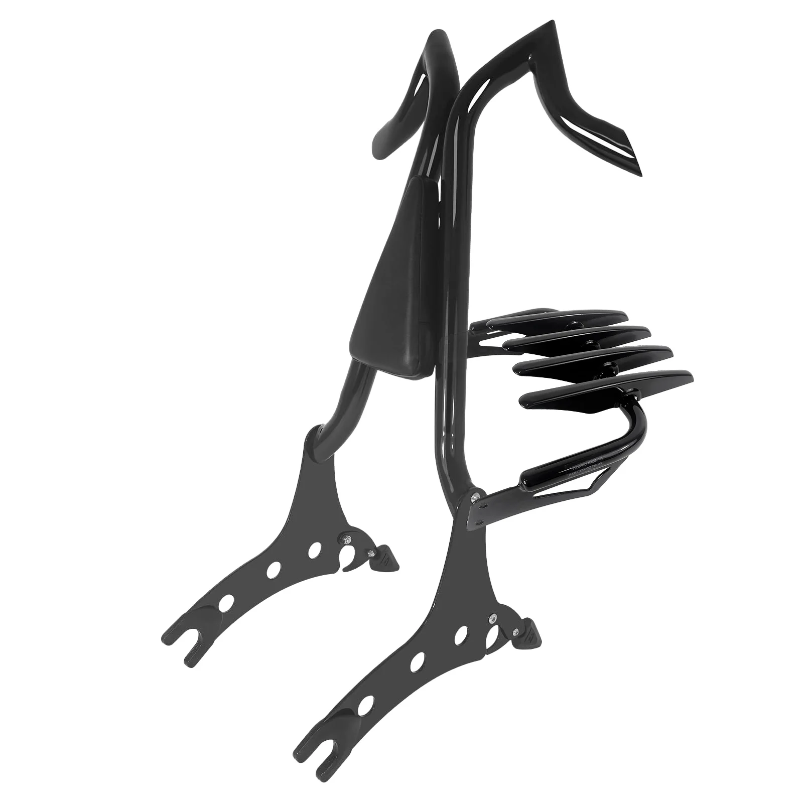 

Indian Chieftain Backrest Sissy Bar Rear Pad With Luggage Rack for Roadmaster Dark Horse Springfield Challenger 2014-2023