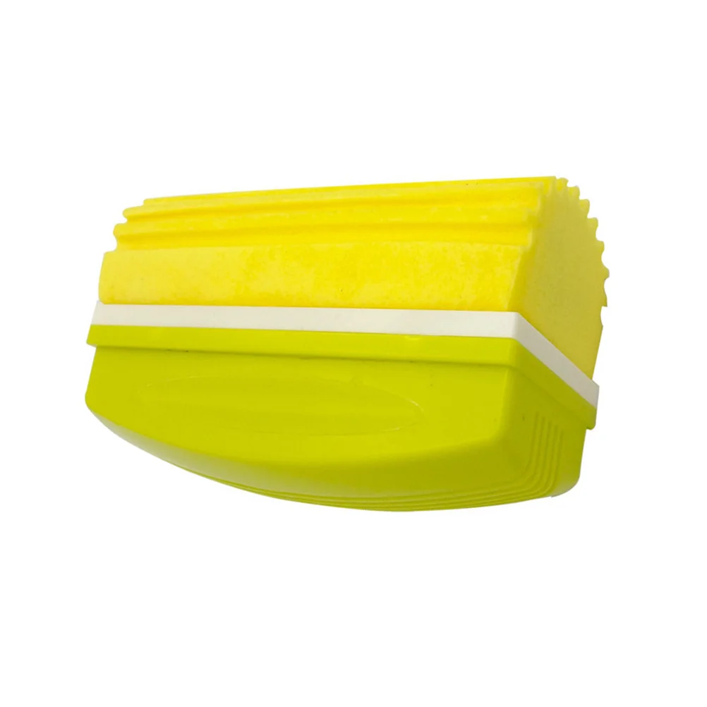 黄色のホワイトボード消しゴム 小型サイズ 滑らかで使いやすい ワイプクリーナー チョーククリーニングツール ホワイトボードボードゴム