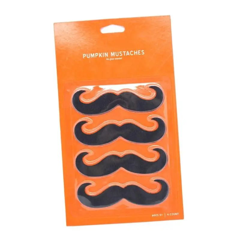 39BB Fake Mustaches Adhesive Novelties Hairy Beard Costume Facials Hair False Mustache Halloween Party Decorations Supplies