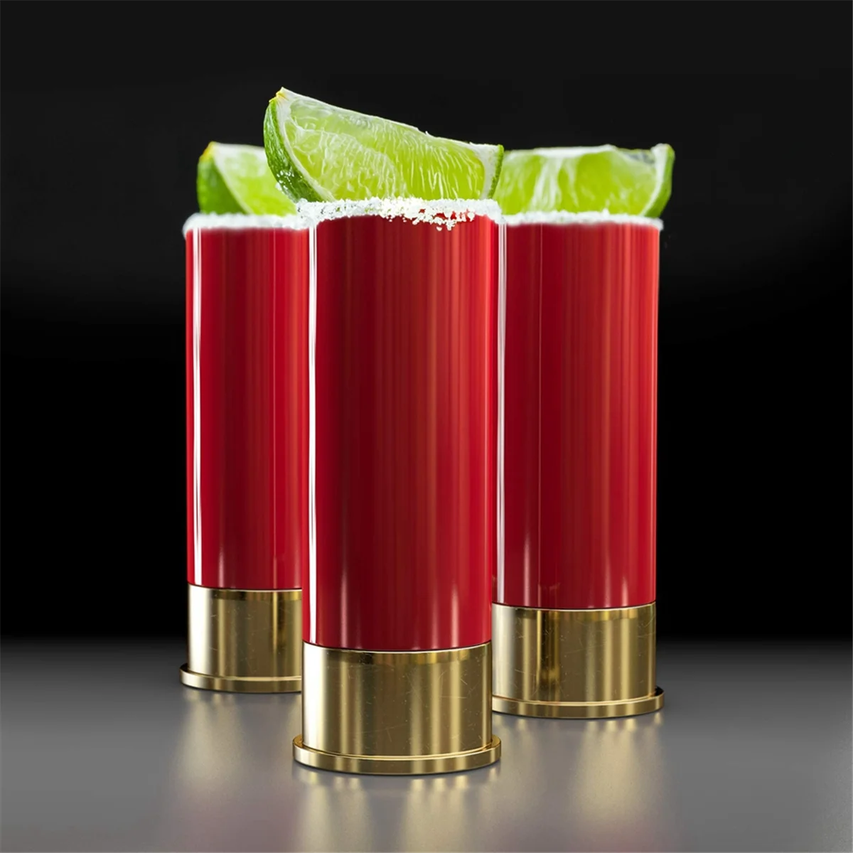 4PCS 12 Gauge Shot Glasses Tequila Shot Glass