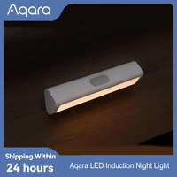Aqara LED Induction Night Light 2 Level Brightness Magetic Design Human Body Sensor 8 Month Standby Time for Smart Home