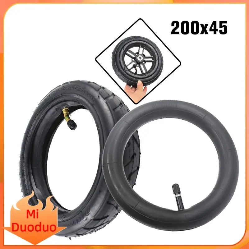 

New 200x45 Thick and Inflatable Whole Wheel for Electric Scooter with Inner and Outer Tires