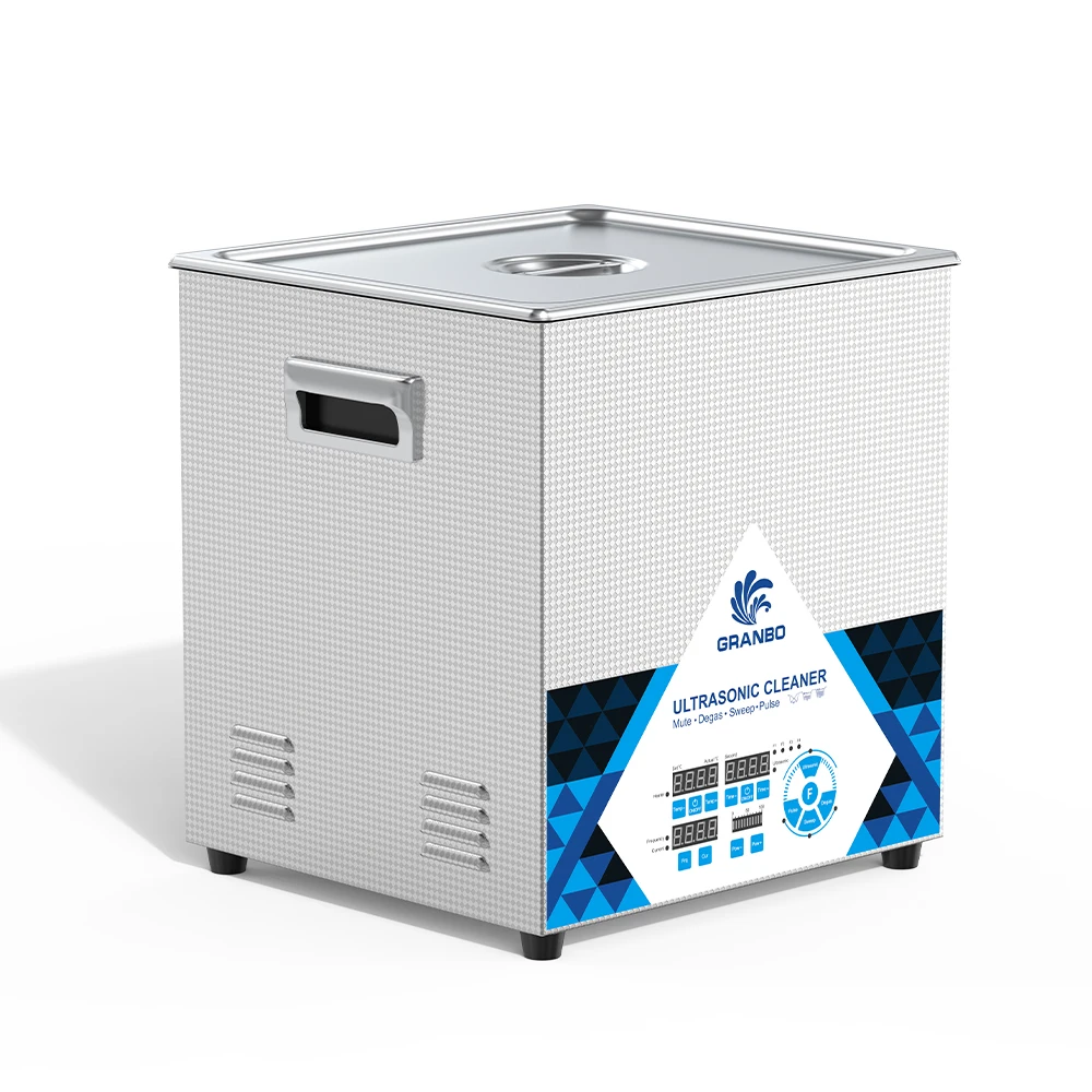 جرانبو 19L منظف بالموجات فوق الصوتية 400 واط متعدد التردد 28/33/40 كيلو هرتز مختبر أداة بالموجات فوق الصوتية للبحث وتنظيف الأدوات الطبية