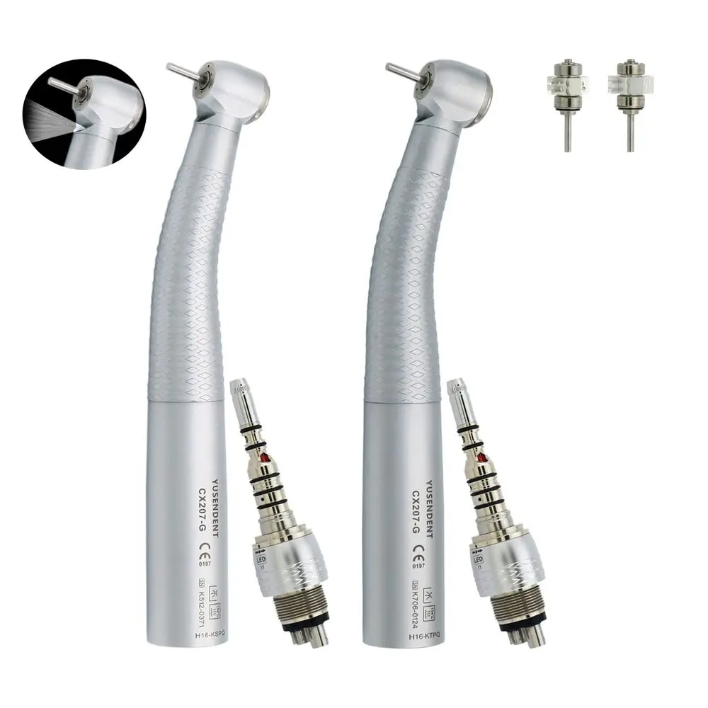 

COXO YUSENDENT Dental Turbine High Speed Handpiece Fiber Optic For KAVO Multiflex Coupling