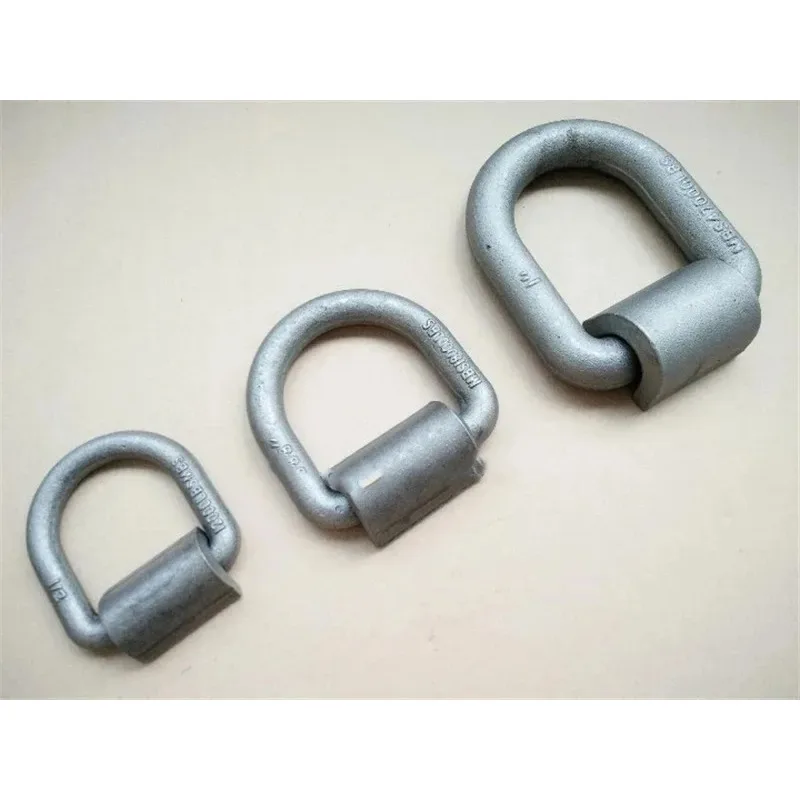 D-RING Weld on Flatbed Truck Trailer Tie Down D Ring Rope Chain Anchor 1/2inch 12000lbs Best Selling