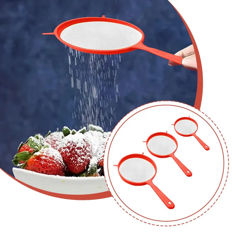 

3Pcs Flour Filter Sieve Soybean Milk Juice Filter Strainer Heat-resistant Reusable Separates Dregs Filter Leakage Net