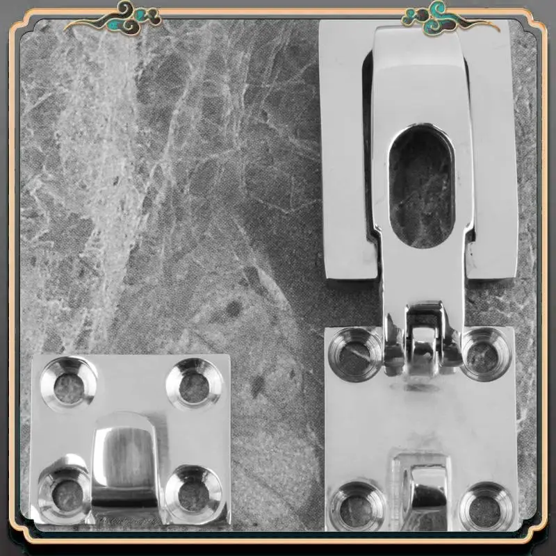 

316 нержавеющая сталь морской лодки дверной замок защелка защелка анти-погремушка зажим 70 мм морское оборудование