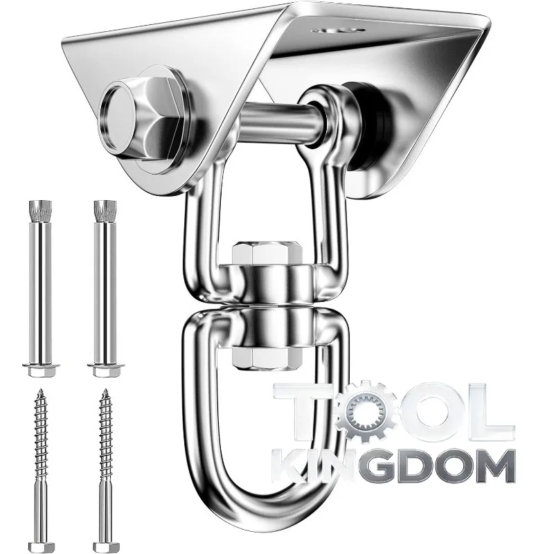 

1 шт. потолочный крюк из нержавеющей стали 304, крюк для подвесных качелей, сверхпрочный аксессуар для гамака, кресла, коврика для йоги